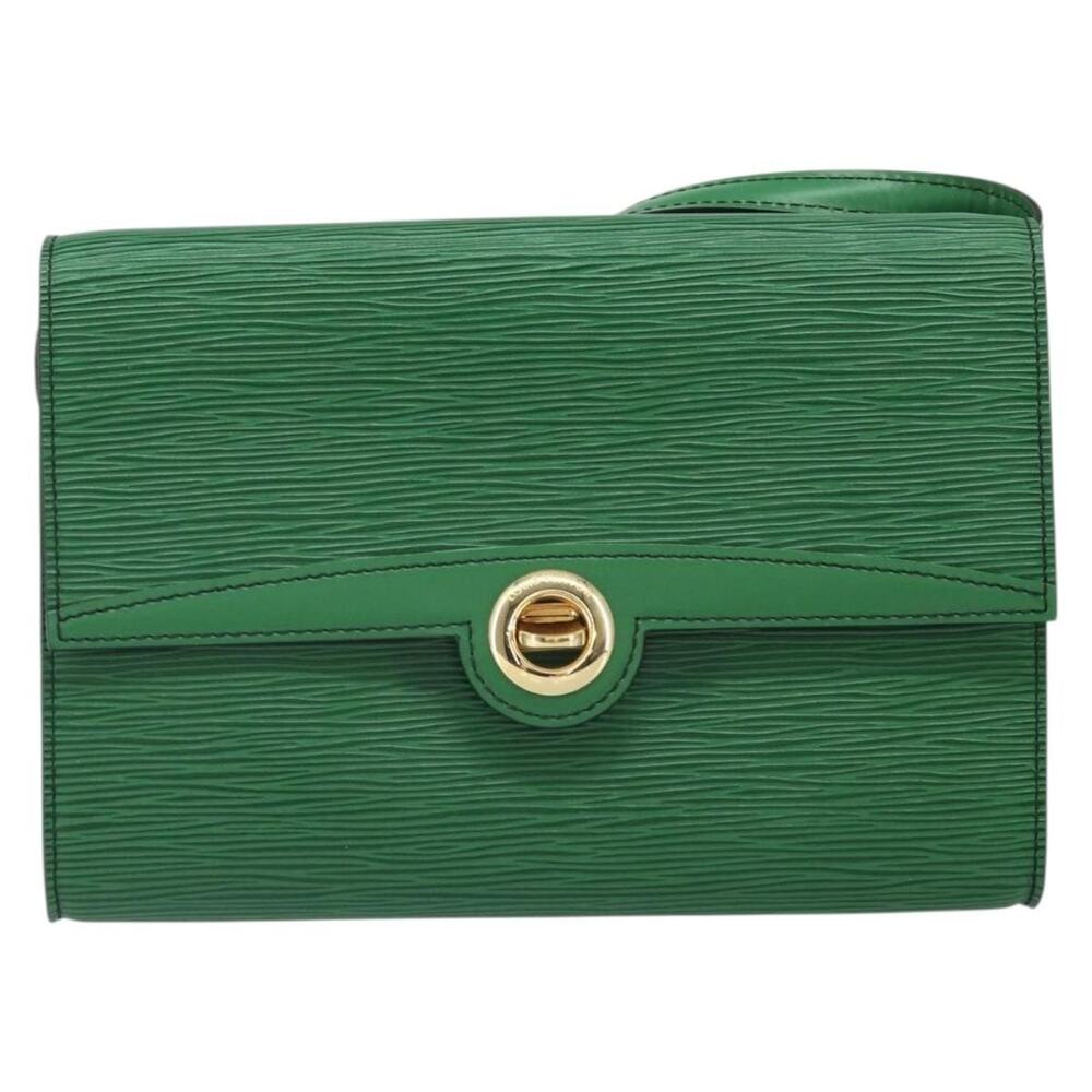 Louis Vuitton Epi Pochette Arche Shoulder Bag Green